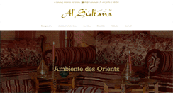 Desktop Screenshot of al-sultana.de